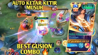 Auto Musuh Ketar Ketir, Best Gusion Combo