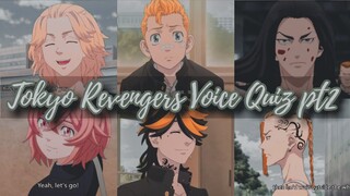 Tokyo Revengers Voice Quiz // Guess the Characters From their voice