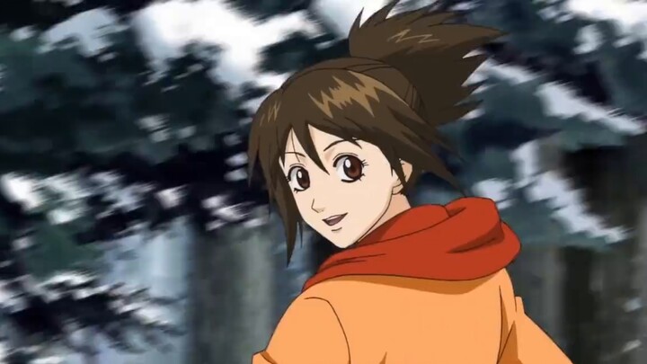 Mungkin satu-satunya pemandangan ski yang bisa Anda lihat di Gintama