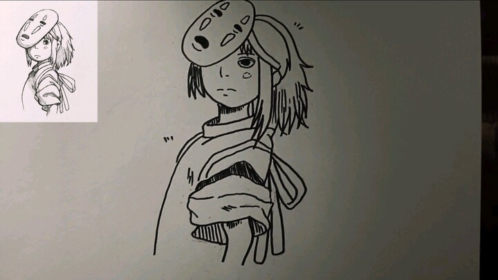 Chihiro Ogino || spirited away [draw]