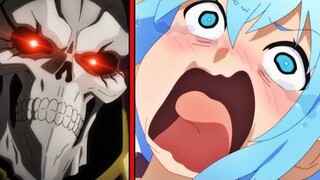 Could Aqua destroy Ainz Ooal Gown in a fight | Overlord & Konosuba explained