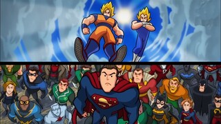 Dragon Ball Z vs DC Superheroes - What If Battle Explained in Hindi | DBZ / DBS Parody | DC