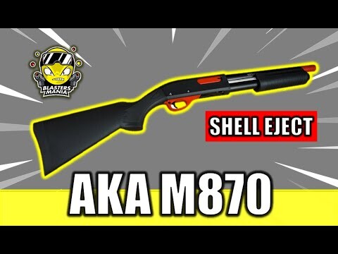 EP223 - AKA M870 SHELL EJECT (Unboxing, Review and FPS Testing) - Blasters Mania