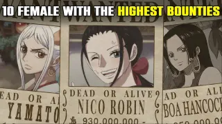 TOP 10 FEMALE CHARACTERS WITH HIGHEST BOUNTIES IN ONE PIECE
