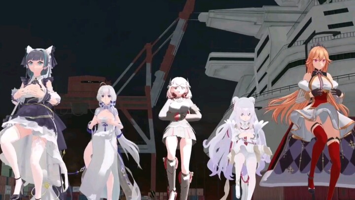 [Azur Lane MMD] Azure Grand Fleet anyone