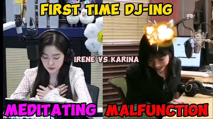 AESPA KARINA and  IRENE draws attention for their *opposite manner* as a special radio DJ