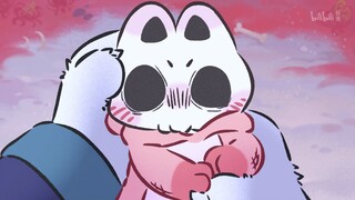 我们小髅也是有爹爹保护的小猫了，再也不是流浪猫了