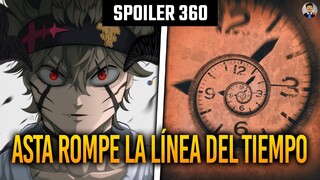 BLACK CLOVER 360 SPOILER | ¡ASTA CAMBIÓ la LÍNEA DEL TIEMPO! El FUTURO que LUCIUS NO PUEDE VER