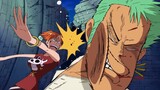 Zoro getting bullied by Nami for 9 minutes straight
