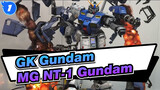 [GK Gundam] MG NT-1 Gundam / Adegan Pembuatan Ledakan_1
