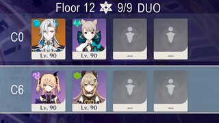 [DUO] C0 Neuvillette + C6 Lynette & C6 Fischl + C5 Kirara l Spiral Abyss 4.2 Floor 12 Genshin Impact