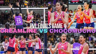 CREAMLINE VS CHOCOMUCHO | PVL FINALS GAME 1 | COOLSMASHERS VS FLYING TITANS #fyp #pvl2024 #pvl