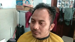 bagaimana potongan rambut tipis ikal biar rapih?!!simak gas..