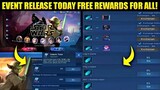 EVENT! FREE EPIC SKINS, BORDER, BATTLE EMOTES AND MORE! RELEASE TODAY IN MOBILE LEGENDS