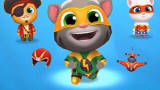 Khoe dàn nhân vật trong Talking Tom Run