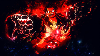 epic moment luffy [ gear fourth bound man]  one piece episode 1001-Onigasima