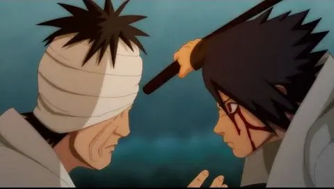 Sasuke vs Danzo - Naruto Shippuden Türkçe Altyazılı - İtachi'nin intikamı