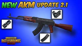 New AKM Update 2.1 (PUBG Mobile/BGMI) Weapon Updates/Changes Damage/Recoil/Bullet Speed etc