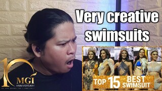 Miss Grand Thailand 2022 TOP 15 BEST IN SWIMSUIT SHOW! REACTION || Jethology