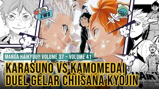 ALUR CERITA MANGA HAIKYUU!! : VOLUME 37 ~ VOLUME 41 | ZWS #9