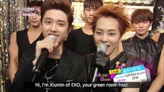 Hot Backstage! with 2PM & EXO (2013.06.22) [Music Bank w/ Eng Lyrics]