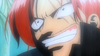 Shanks' attitude towards Luffy's bounty