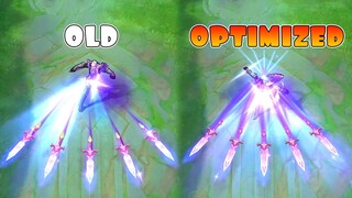 Gusion Night Owl Optimized Vs OLD Skill Effects MLBB Comparison