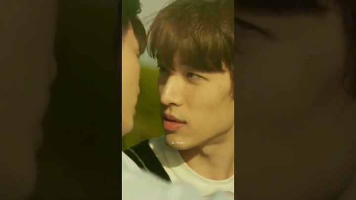 Korean BL drama 'Blueming'💙😘kiss scene #bl #bldrama #youtubeshorts #shorts #viral