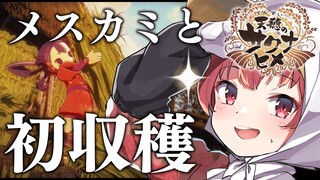 【天穂のサクナヒメ】メスカミとゆく収穫！米の評価は！？【ホロライブ/宝鐘マリン】