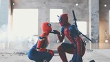 Check out this dancing Spiderman!
