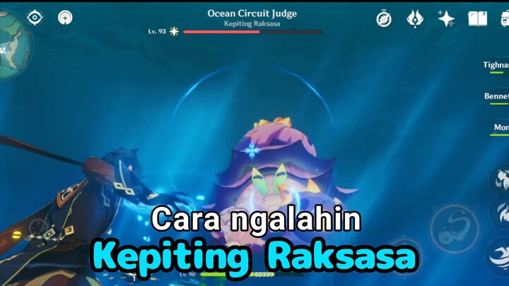 CARA NGALAHIN KEPITING RAKSASA DI GENSHIN IMPACT