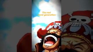 The real "worst generation" #anime #shorts #edit #onepiece #goldroger#trending #trend