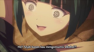 ketika Shiragiku mau nyepong anu nya Hayato 🗿