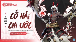 🌸Onmyoji Arena: New Shikigami Ootakemaru [Đại Nhạc Hoàn] - Samurai Lả Lướt