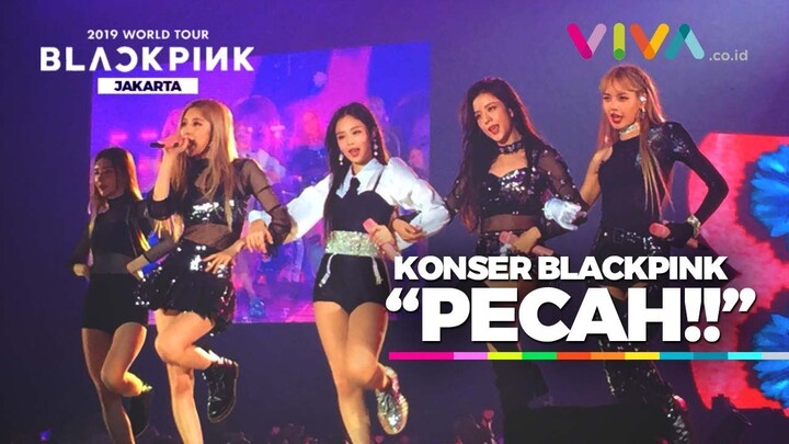 Live BLACKPINK Tour Jakarta 2019: Jennie, Lisa, Jisoo, Rose Bikin HISTERIS!!
