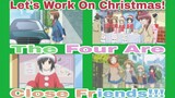 Morita-san Wa Mukuchi! Morita Is Taciturn! Silence 25 & 26: Let's Work On Christmas & The Four Are C
