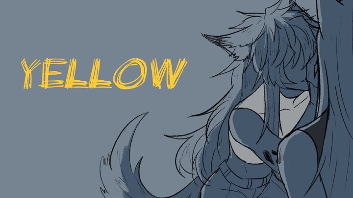 [Arknights handwritten] YELLOW/Two wolves