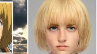 What does "Attack on Titan" look like in reality? The third installment of AI-generated real people!