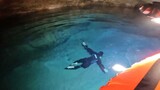 Diving Underground Mine With Worlds Smallest Scuba Tank