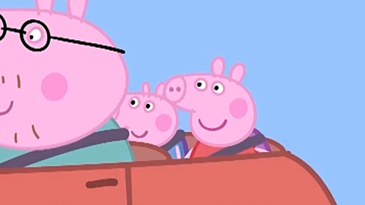 Lần này, Daddy Pig đang ở trong bầu không khí