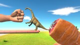 Feeding Giant Bugs With Dinosaurs - Animal Revolt Battle Simulator