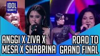 KUARTET THE GIRLS (ANGGI X ZIVA X MESA X SHABRINA) | ROAD TO GRAND FINAL INDONESIAN IDOL XIII |