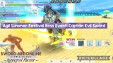 Sword Art Online Integral Factor: Agil Summer Festival Boss Event Captain Evil Sword