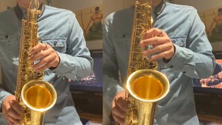 Người đầu tiên trên trang web! Phiên bản saxophone đôi kết thúc của "Hotel California"!