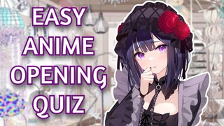 Anime Opening Quiz | EASY LEVEL (40 Openings)