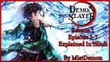 Demon Slayer season 1 episode 1-7 in hindi | Explained by MistDemonᴴᴰ