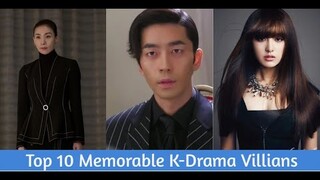Top 10 Memorable K-Drama Villains