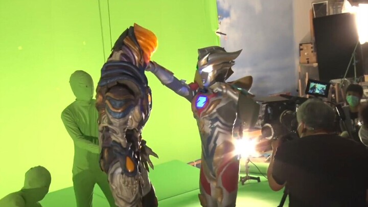Ultraman Zeta Highlights: How was Zeta Delta's Sky Claw Form vs. Gliza filmed?