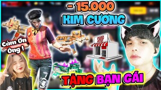 NOXUSS PHÁ KIM CƯƠNG MUA HẾT SHOP FREE FIRE TẶNG BẠN GÁI GIẬN DỖI *VLOG BUỒN VÌ BỊ RUBY GIẬN