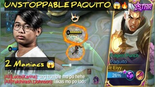 Underrated Paquito !! 🔥😱 2maniacs on game !!